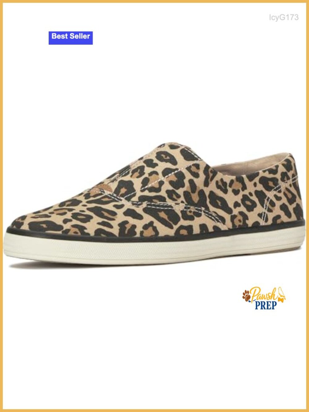 Canvas Slip-On Sneaker with Arch Support Footbed